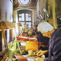 Leather artisans at work